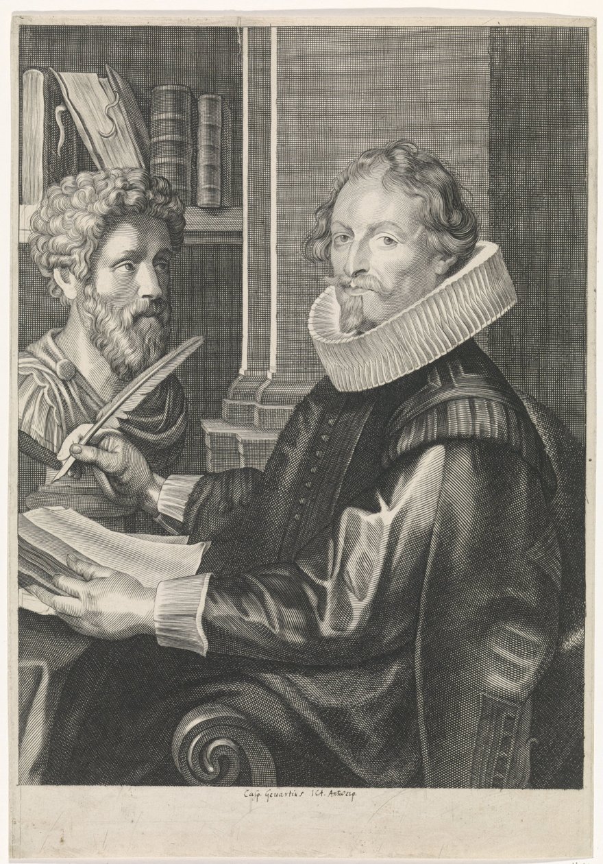 Portret Jana-Gaspara Gevatiusa autorstwa Paulus Pontius