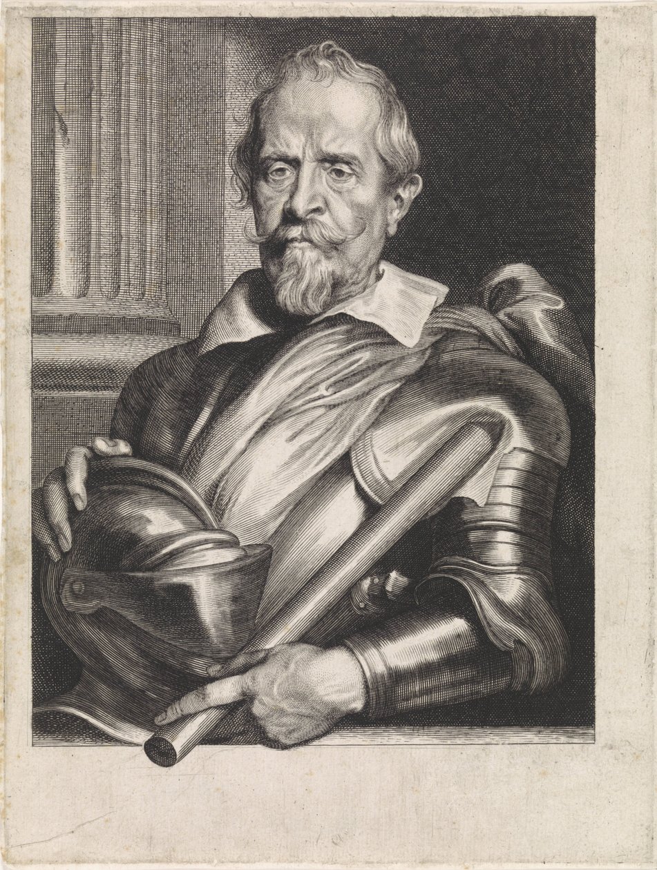 Portret dowódcy Dona Álvara de Bazána autorstwa Paulus Pontius