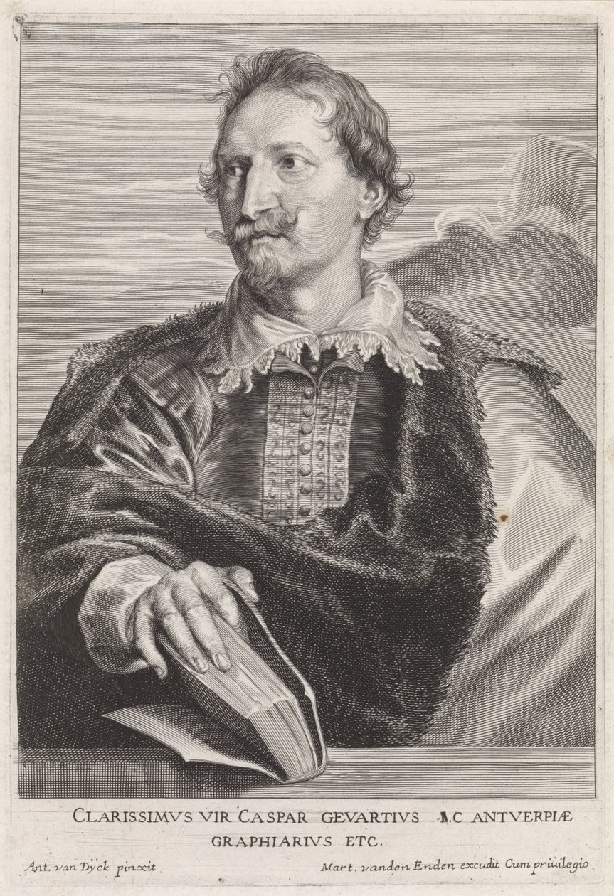 Portret prawnika Jana-Gaspara Gevatiusa autorstwa Paulus Pontius