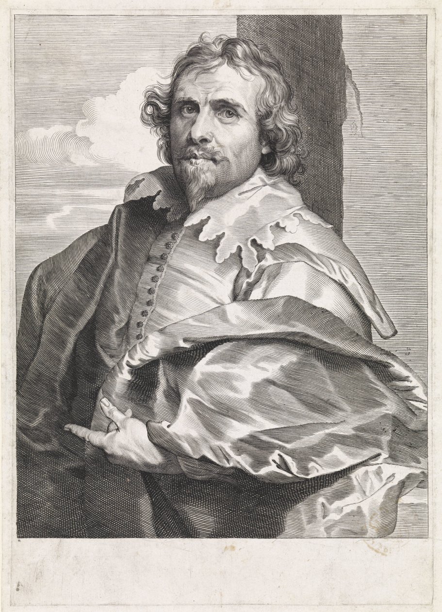 Portret malarza Daniëla Mijtensa (I) autorstwa Paulus Pontius