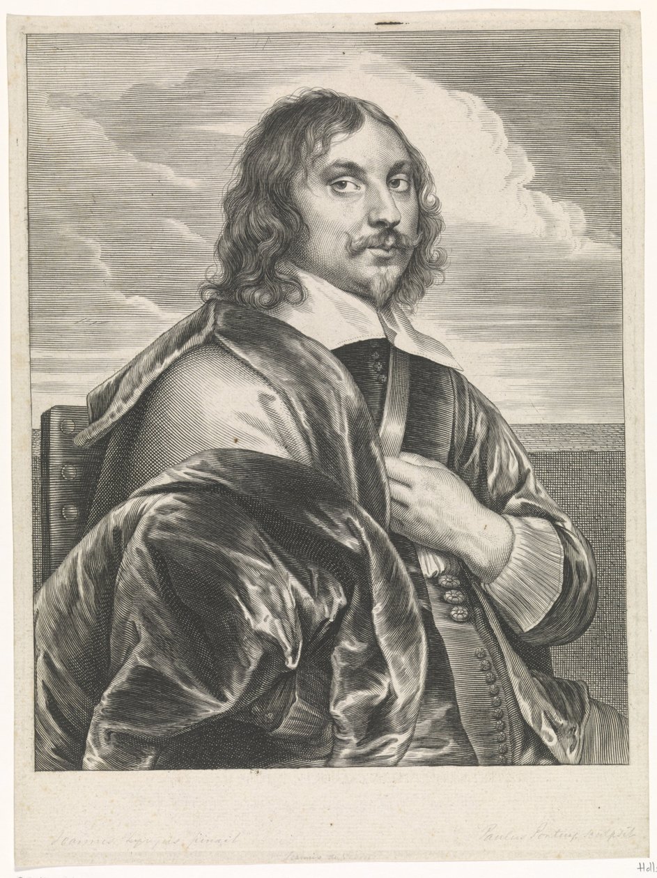 Portret malarza Jana Davidsza. Heem autorstwa Paulus Pontius