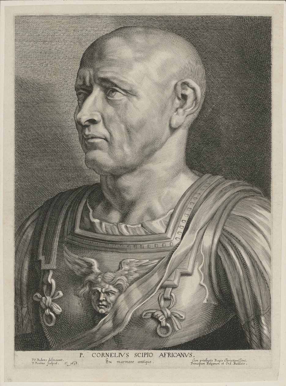 Scypion autorstwa Paulus Pontius