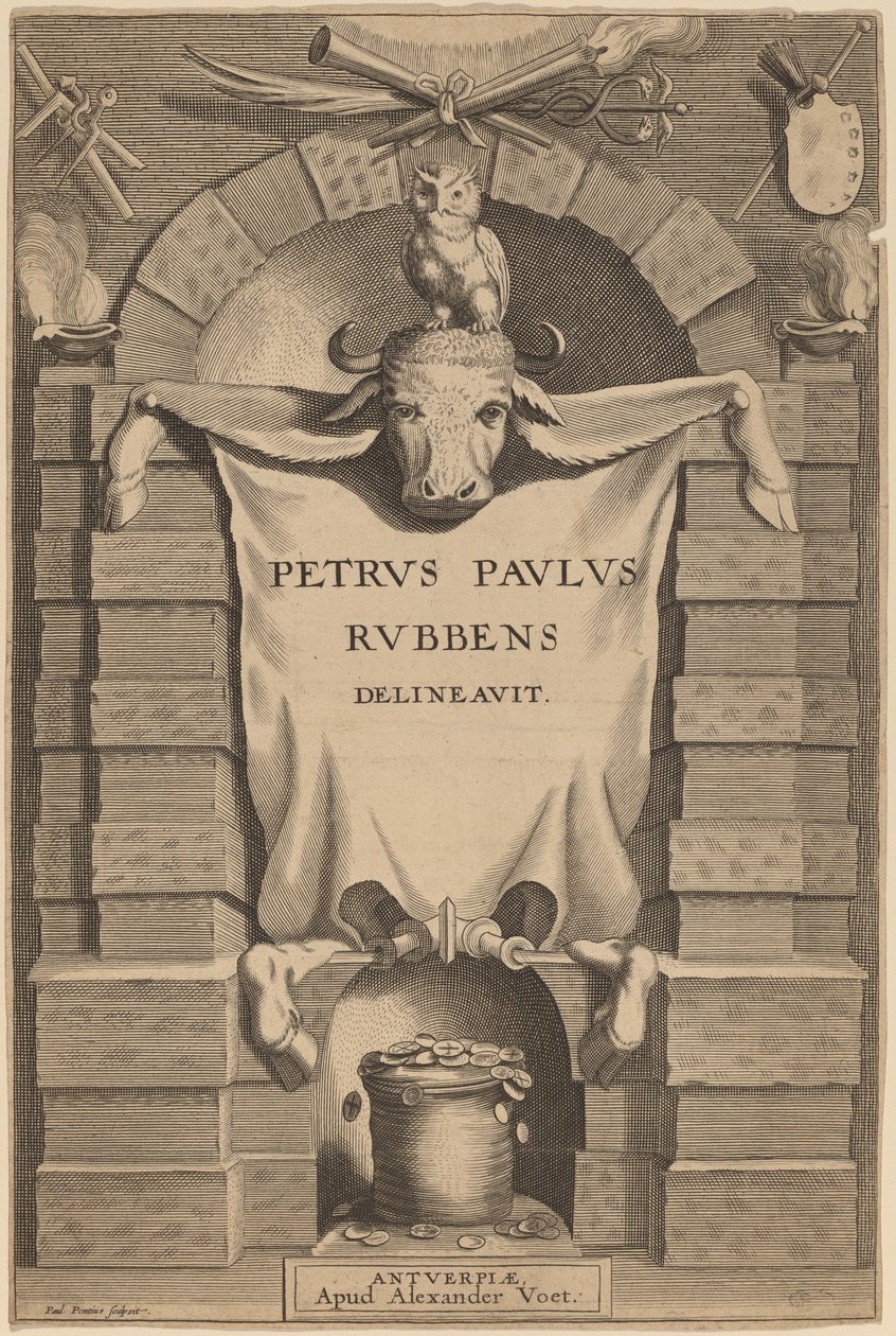 Strona tytułowa autorstwa Paulus Pontius after Sir Peter Paul Rubens
