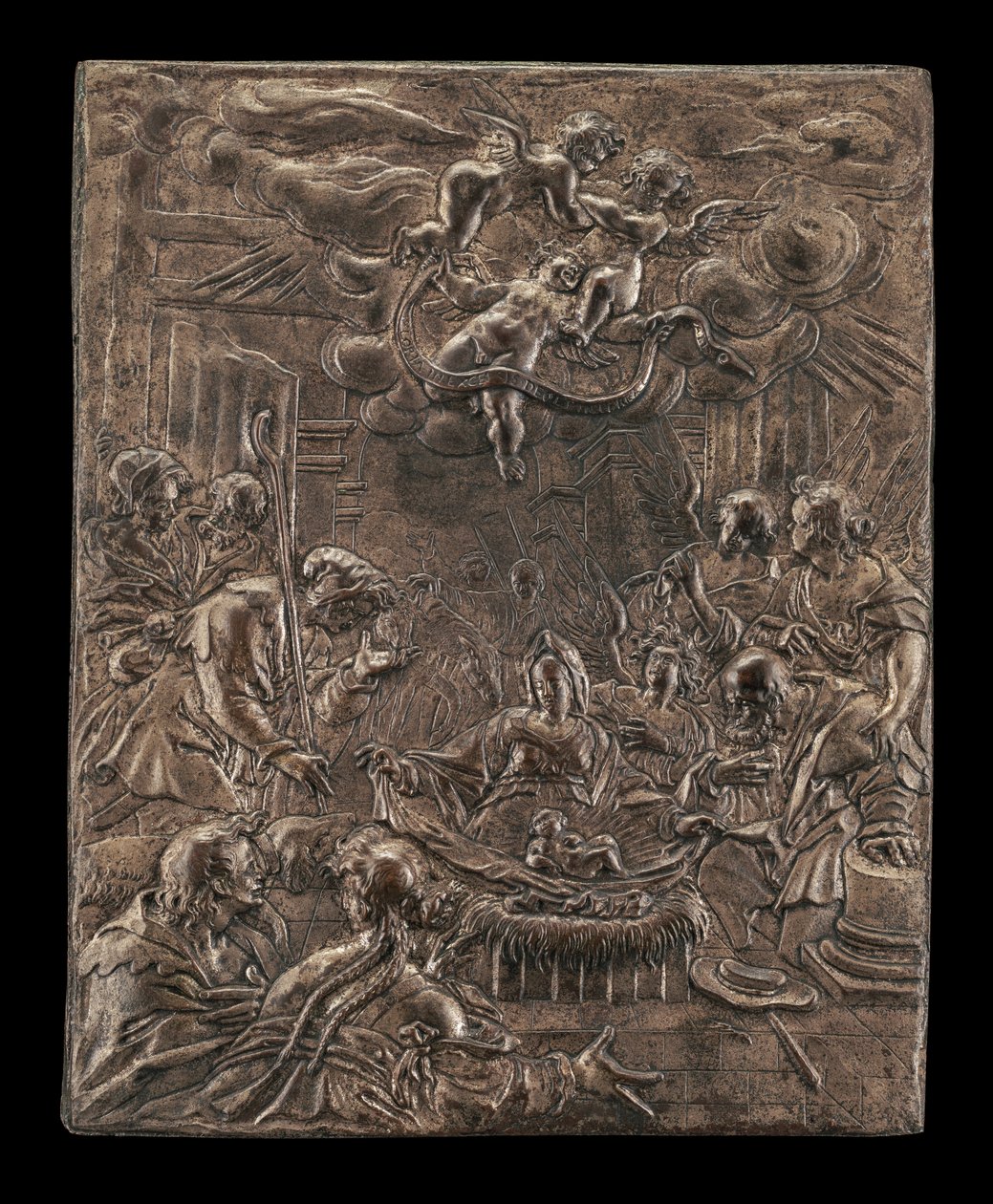Adoracja pasterzy, ok. godz. 15901600. autorstwa Paulus van Vianen