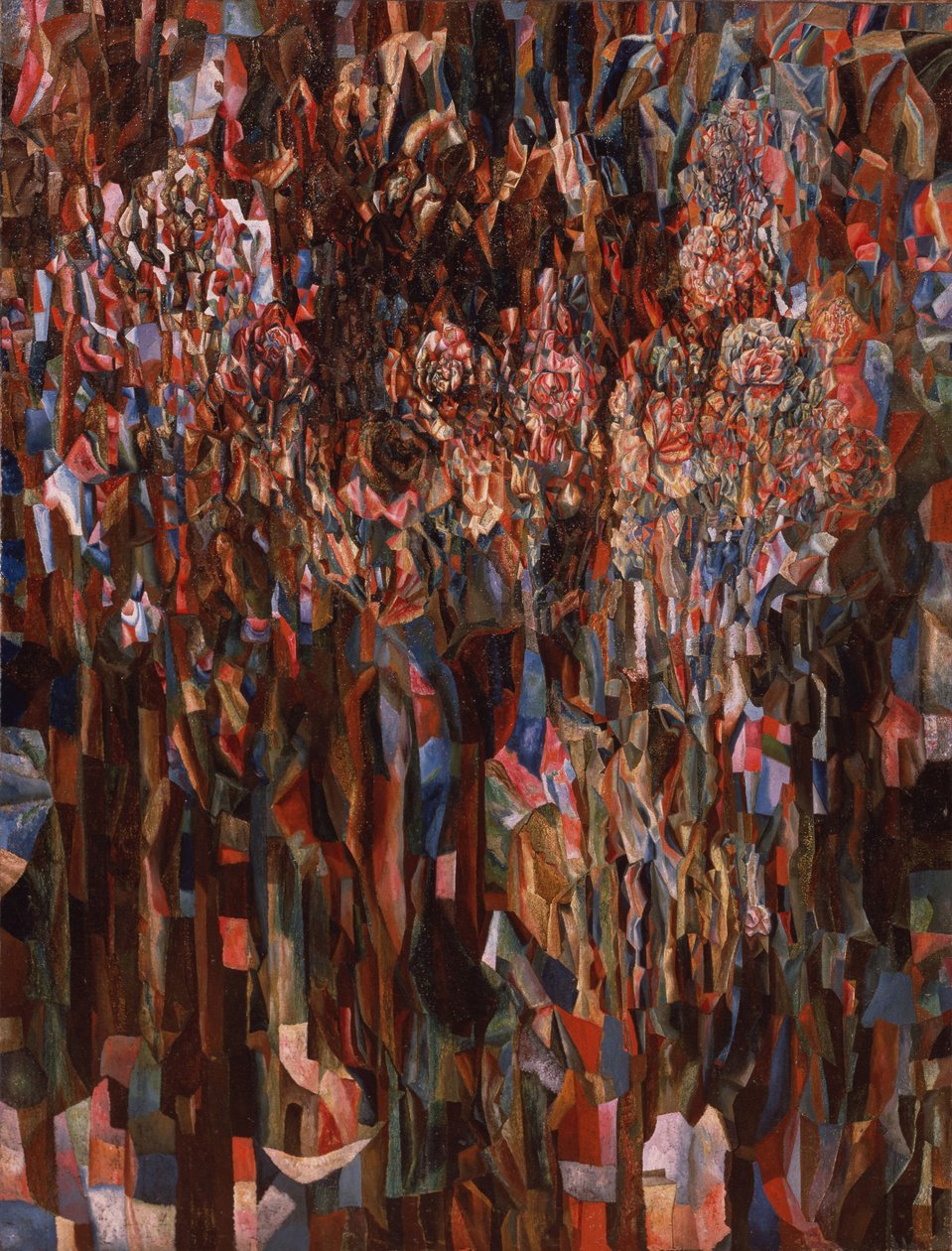 Kwiaty rozkwitu świata, 1915 autorstwa Pavel Nikolayevich Filonov