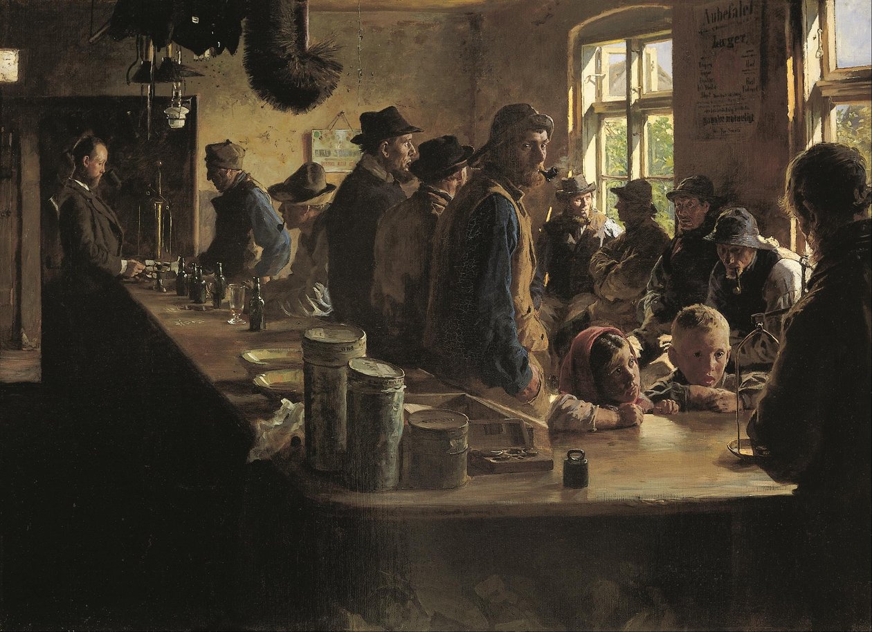 A żywność, gdy nie ma połowów autorstwa Peder Severin Krøyer