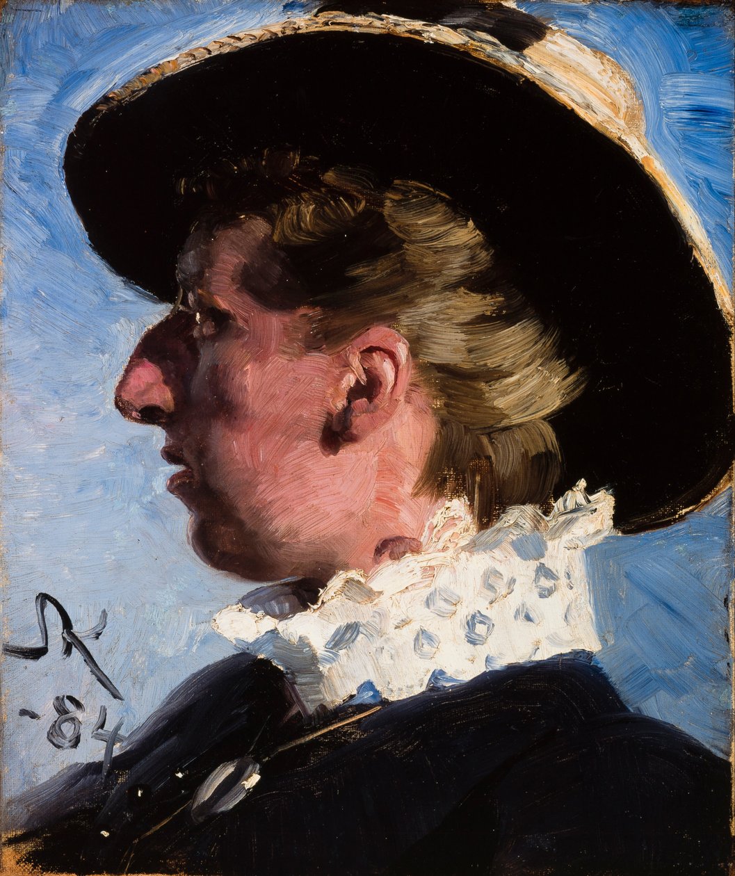 Anna Palm autorstwa Peder Severin Krøyer