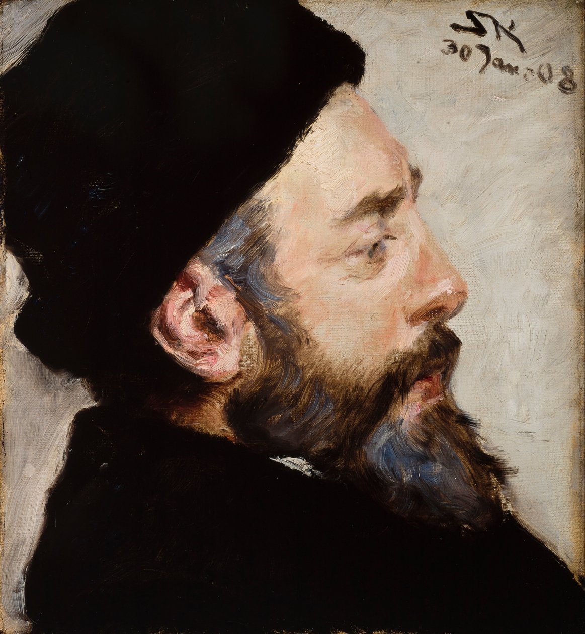 Henrik Pontoppidan autorstwa Peder Severin Krøyer