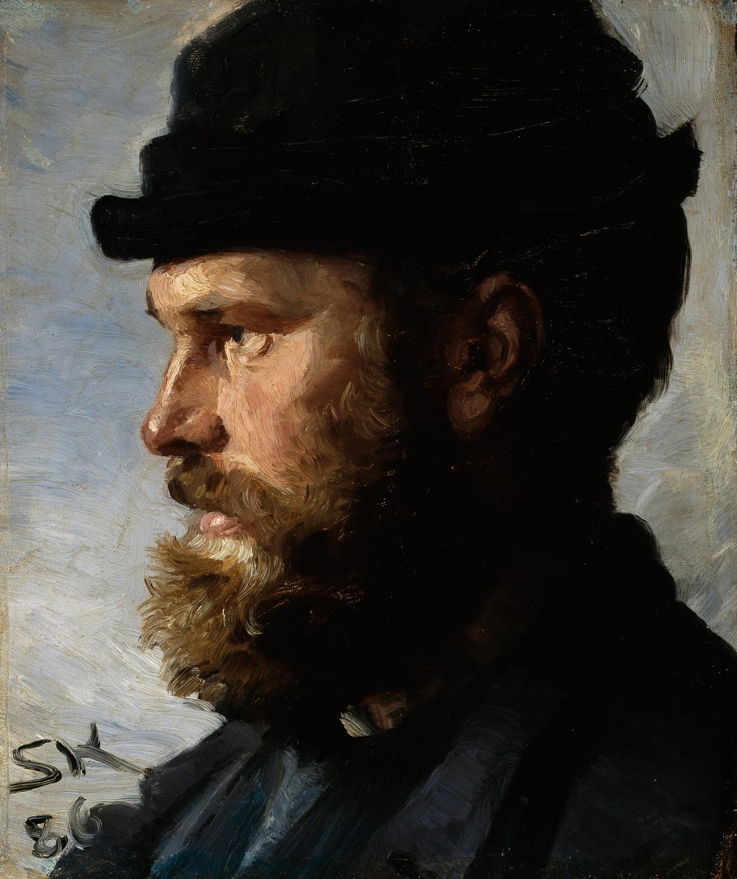 Michael Ancher autorstwa Peder Severin Krøyer