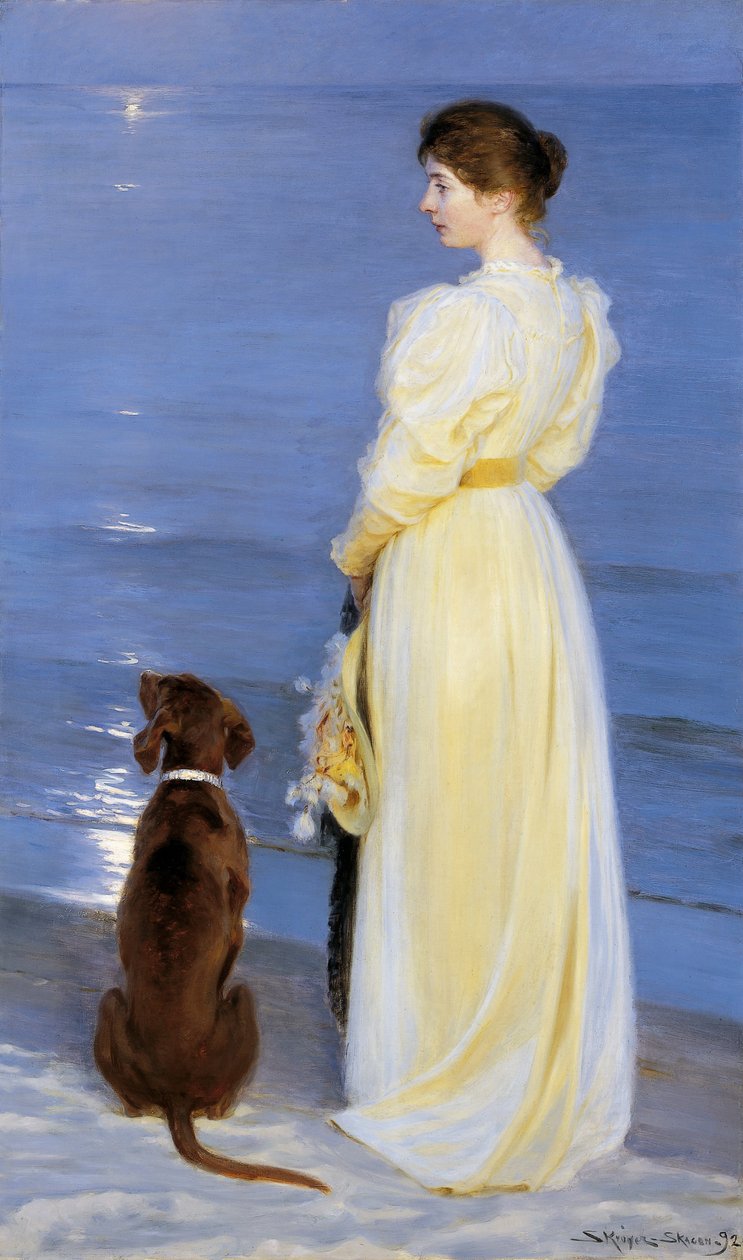 PS Krøyer autorstwa Peder Severin Krøyer