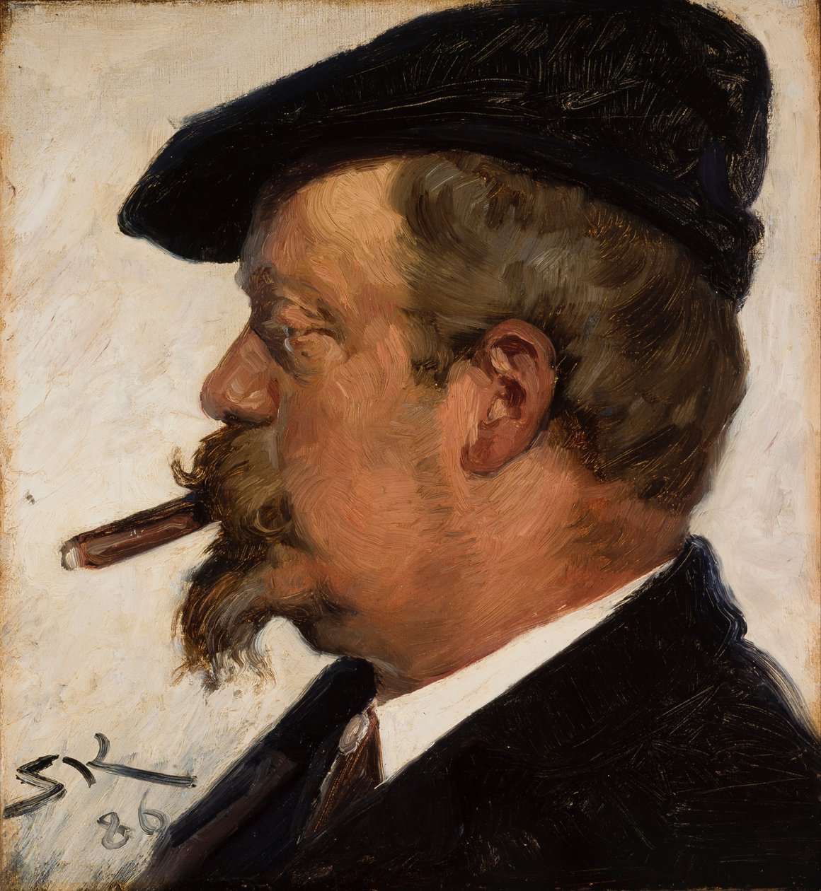 Vilhelm Rosenstand autorstwa Peder Severin Krøyer