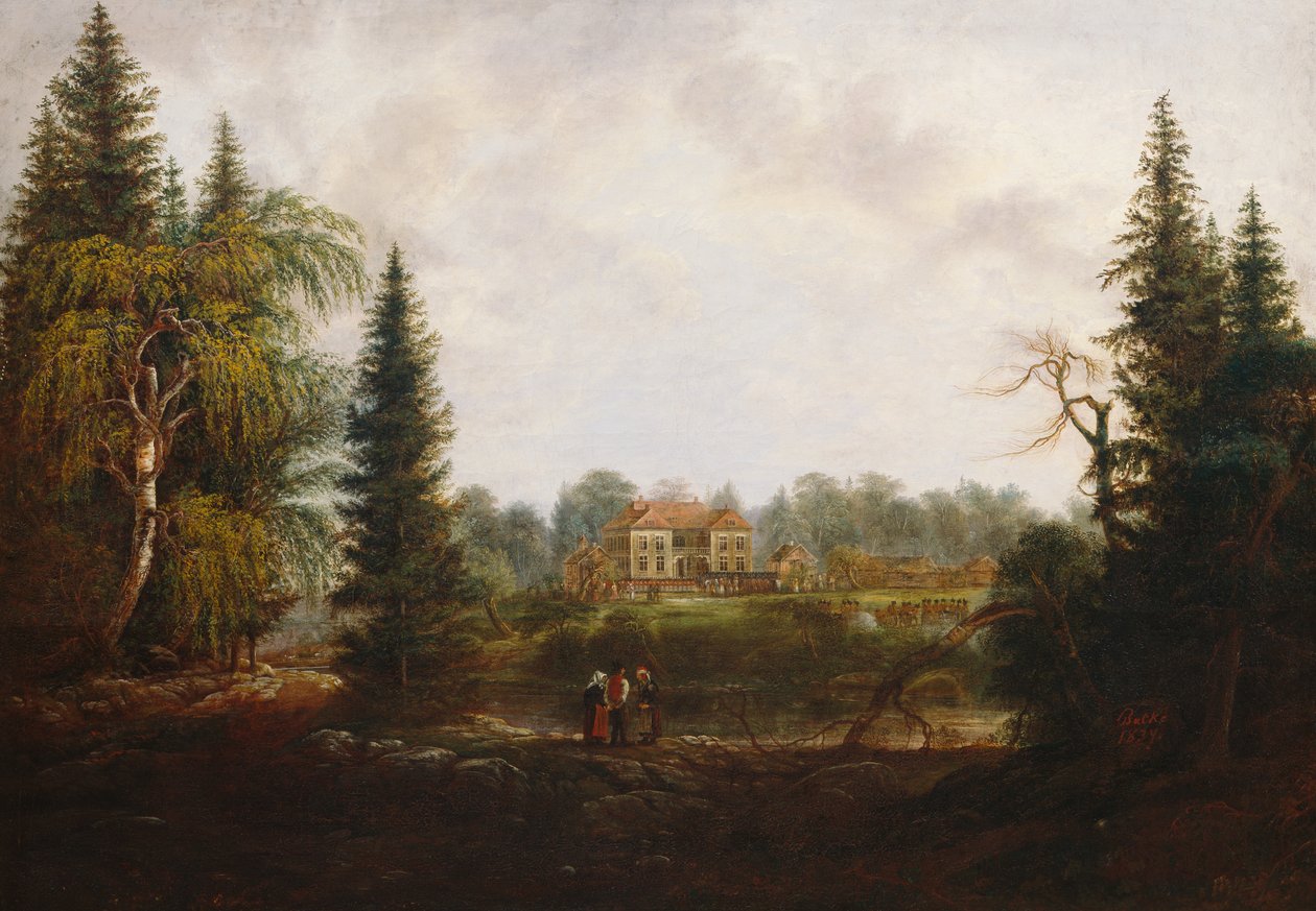 Budynek Eidsvoll autorstwa Peder Balke