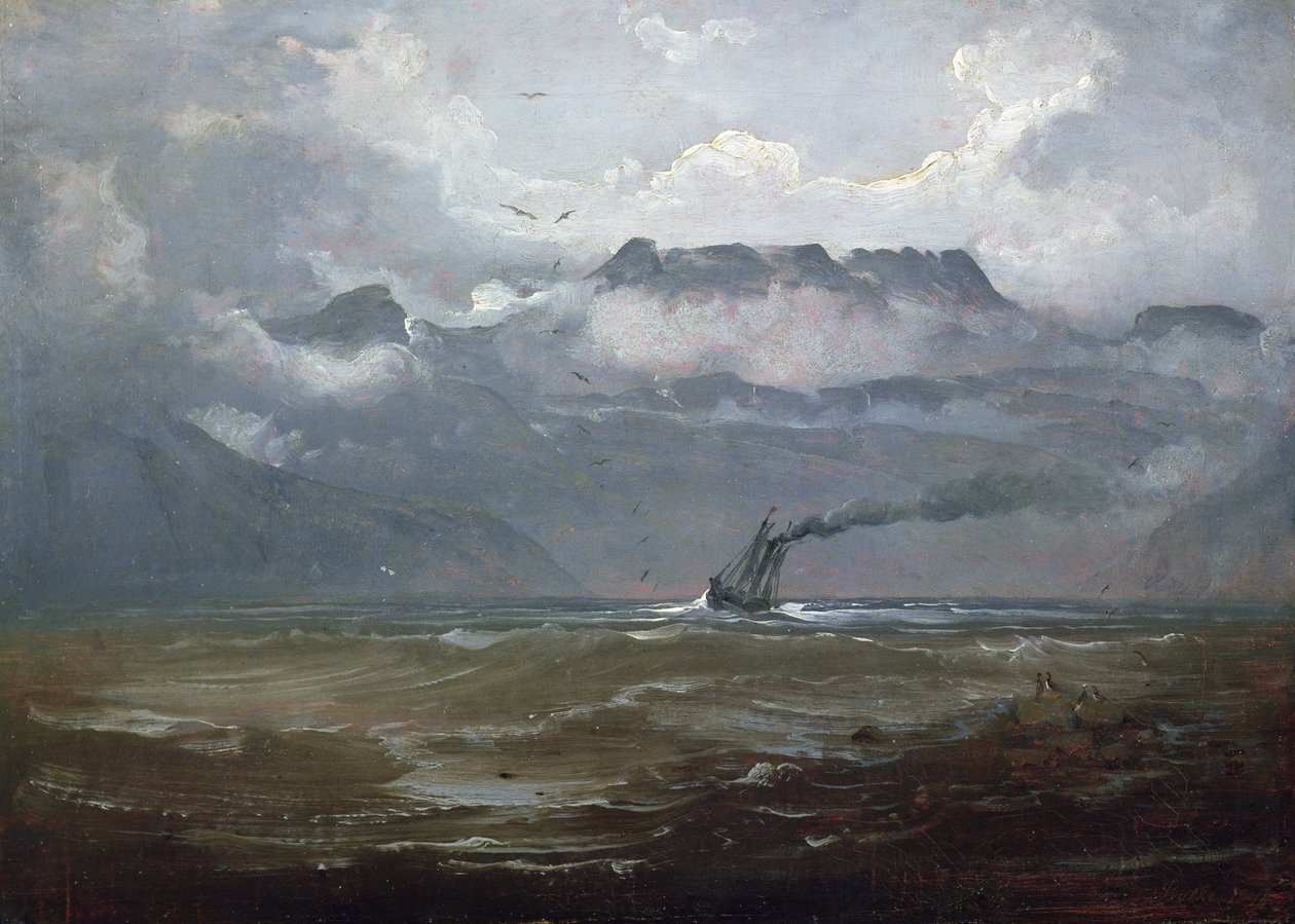 Świeża bryza w Bind Valley autorstwa Peder Balke