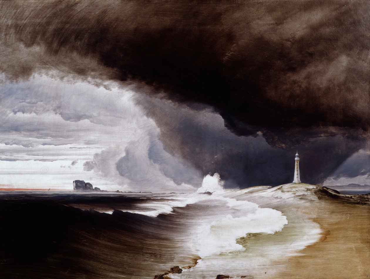 Latarnia morska Vardø autorstwa Peder Balke