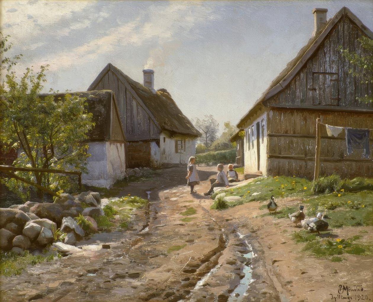 W gospodarstwie autorstwa Peder Monsted