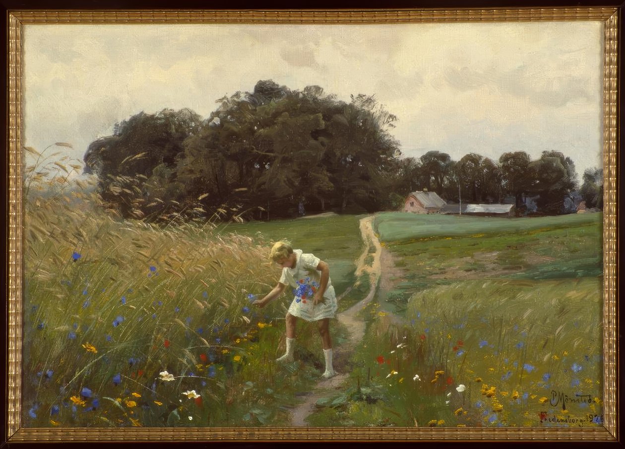 Bukiet łąkowy autorstwa Peder Monsted