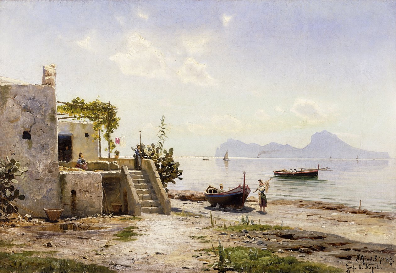 Z Sorrento w kierunku Capri autorstwa Peder Monsted