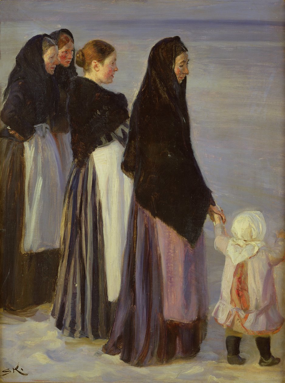 Nieznany obraz autorstwa Peder Severin Krøyer