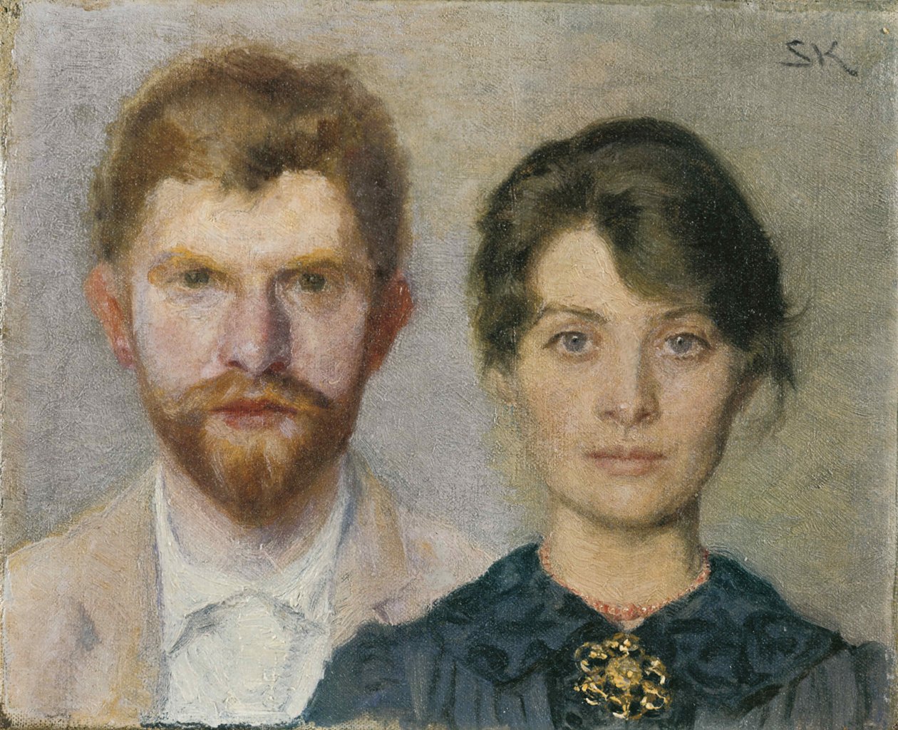Podwójny portret Marie i Pedera Severinów Krøyer, 1890. autorstwa Peder Severin Krøyer