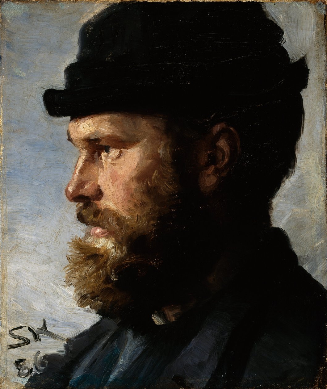 Michael Ancher autorstwa Peder Severin Krøyer
