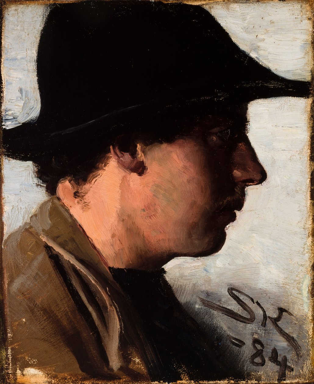 Oscar Björck autorstwa Peder Severin Krøyer