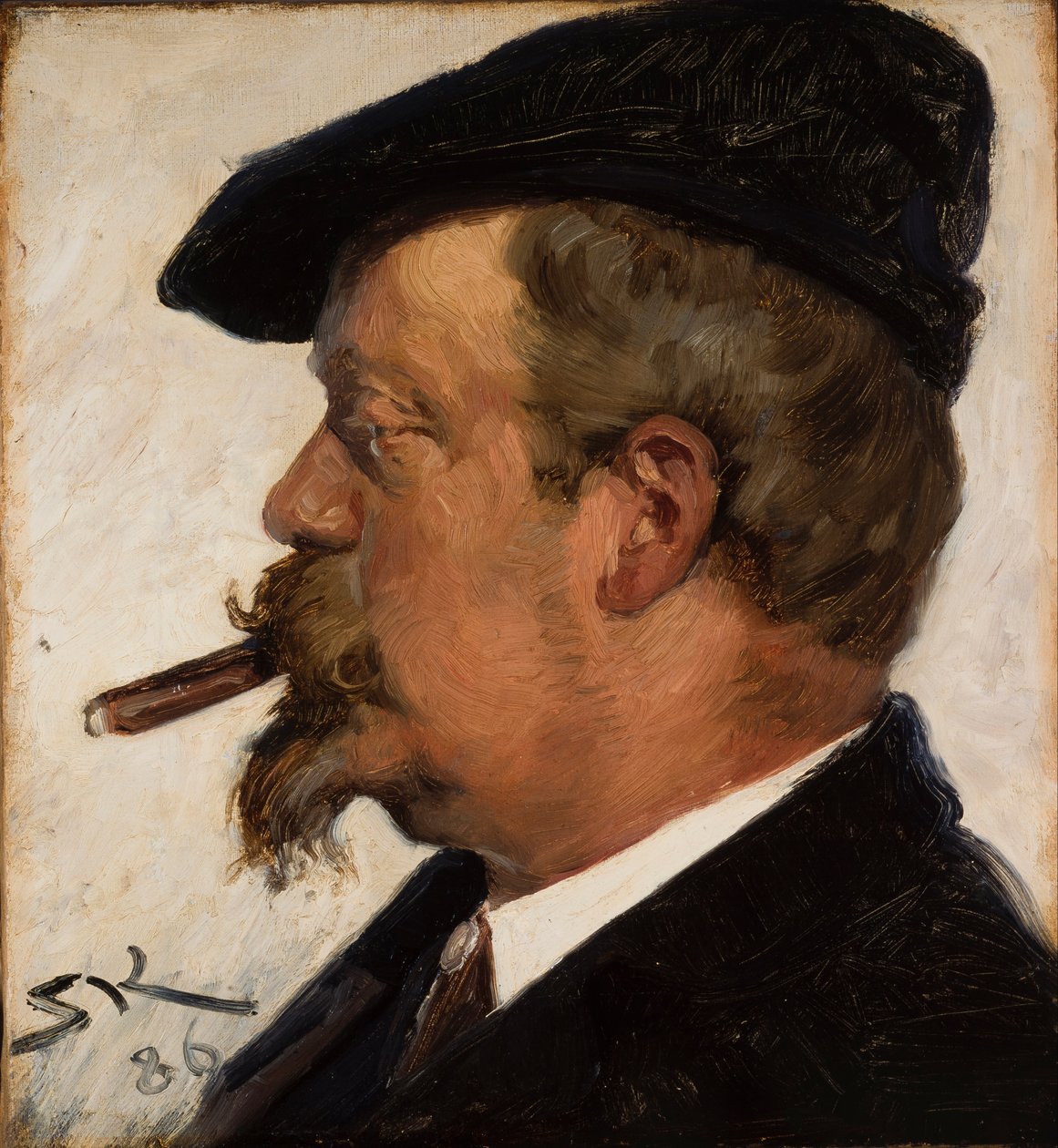 Portret Vilhelma Rosenstanda autorstwa Peder Severin Krøyer