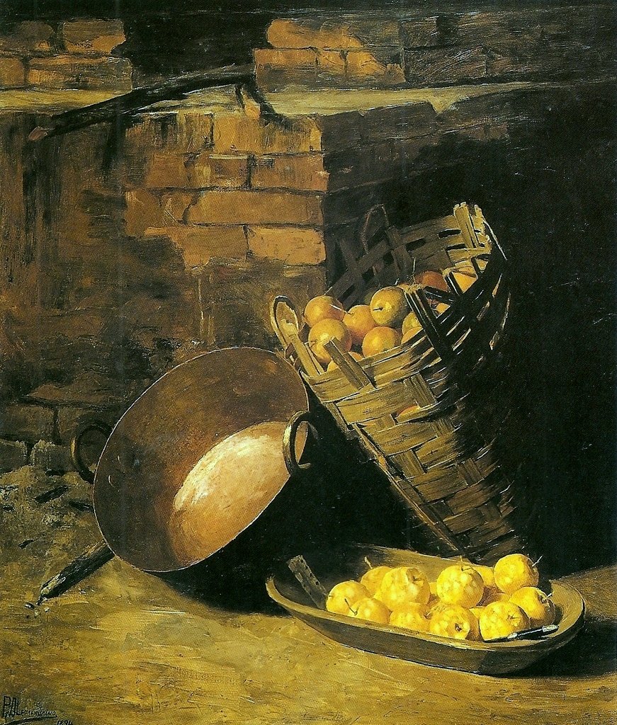 Kuchnia wiejska Portugalski: Cozinha na rocam autorstwa Pedro Alexandrino Borges