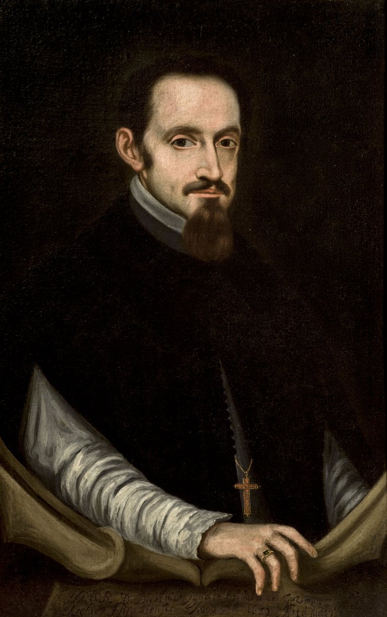 Ambrosio Ignacio Spínola i Guzmán autorstwa Pedro Nuñez de Villavicencio  