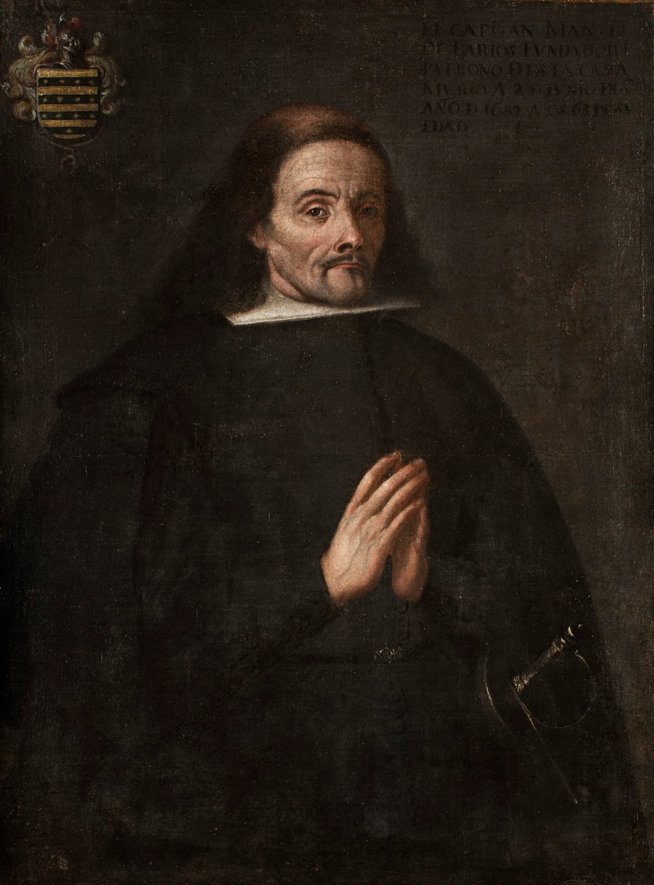 Portret kapitana Barrios autorstwa Pedro Ruíz Gonzalez