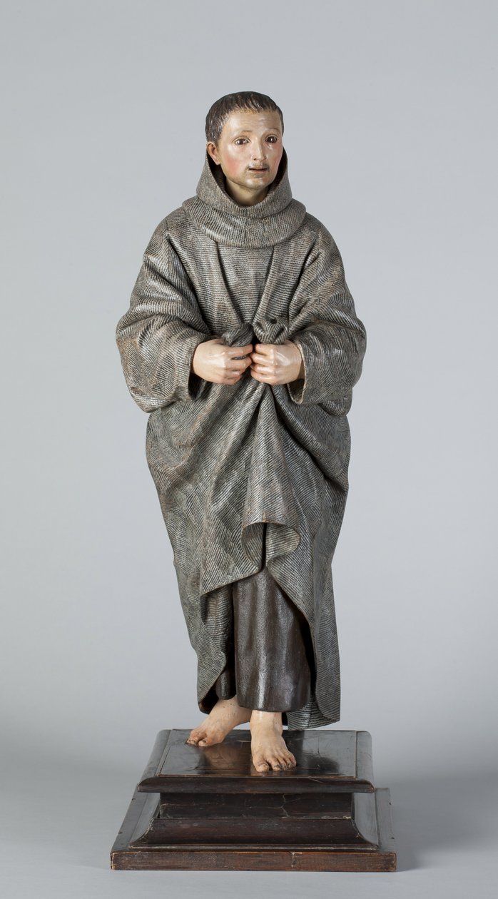 San Diego z Alcala, ok.1665-70 (drewno polichromowane) autorstwa Pedro de Mena