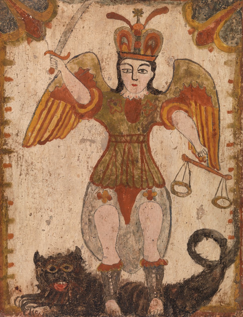 Archanioł Święty Michał (San Miguel) autorstwa Pedro Antonio Frésquis
