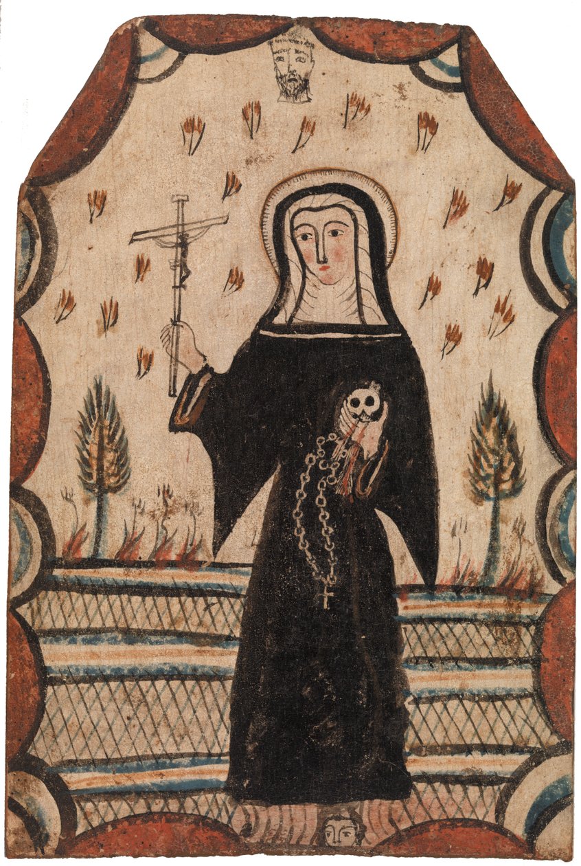 Święta Rita z Cascia (Santa Rita de Cascia) autorstwa Pedro Antonio Frésquis