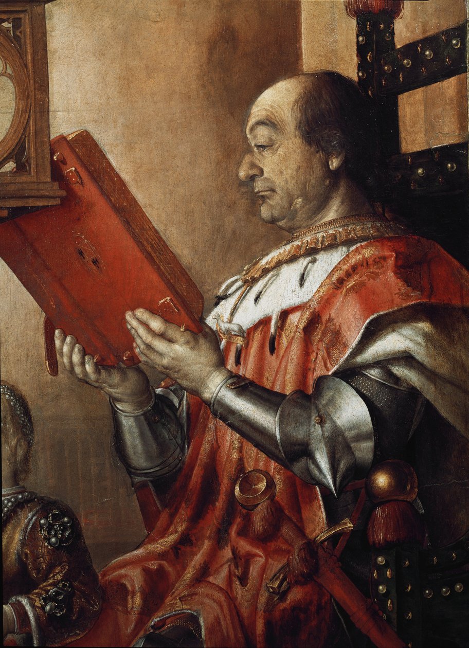 Podwójny portret Fryderyka III de Montefeltro (Federico da Montefeltro autorstwa Pedro Berruguete