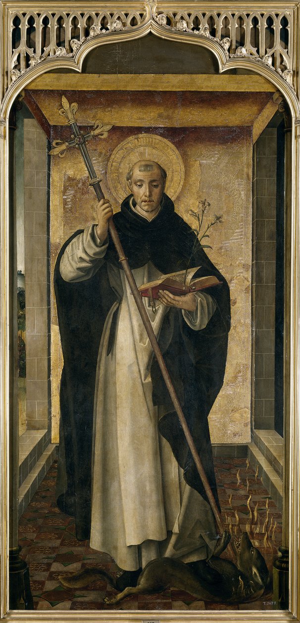 Św. Dominik, 1493-1499 autorstwa Pedro Berruguete