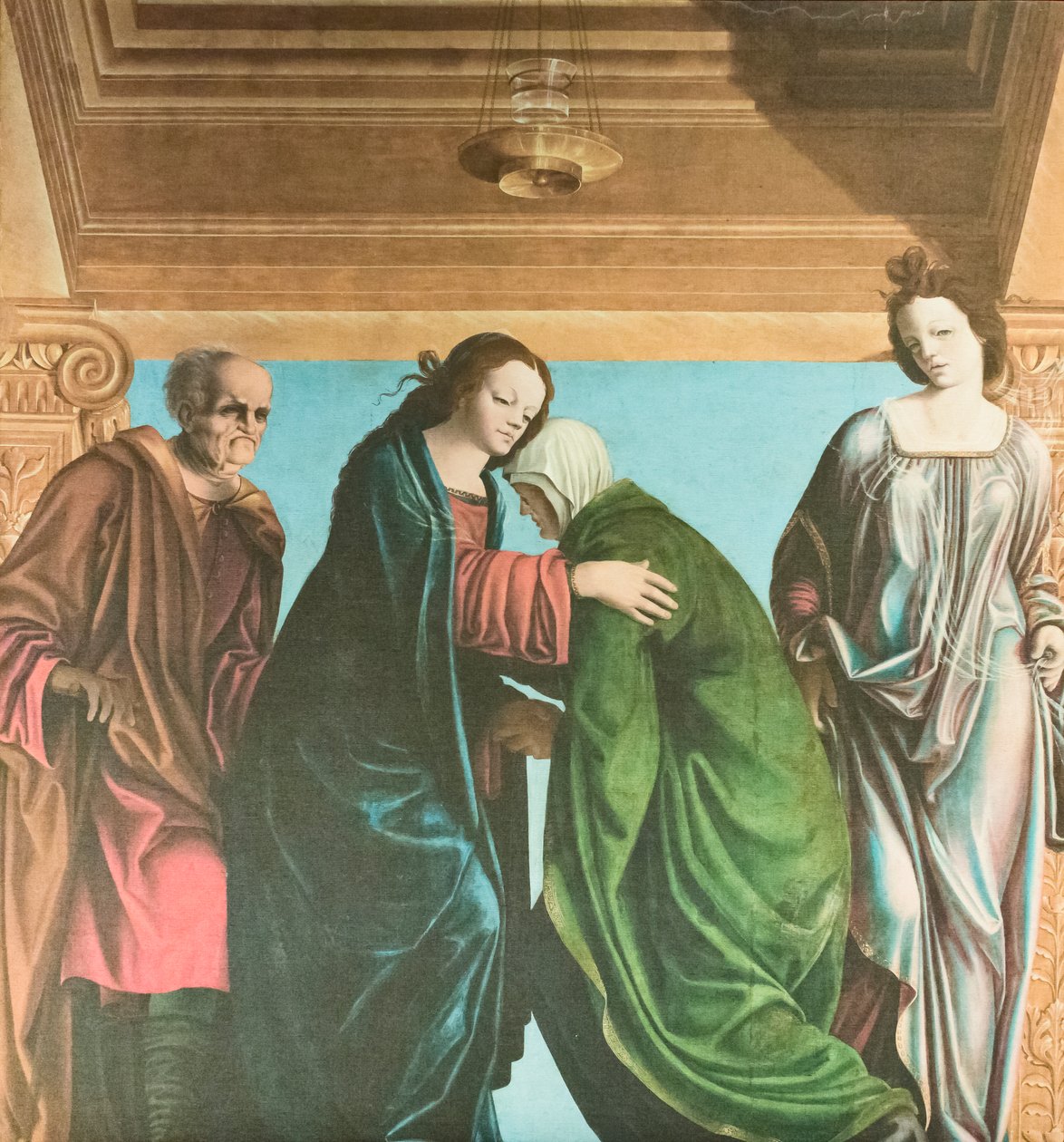 O sepultamento de Christpolish autorstwa Pedro Fernández de Murcia