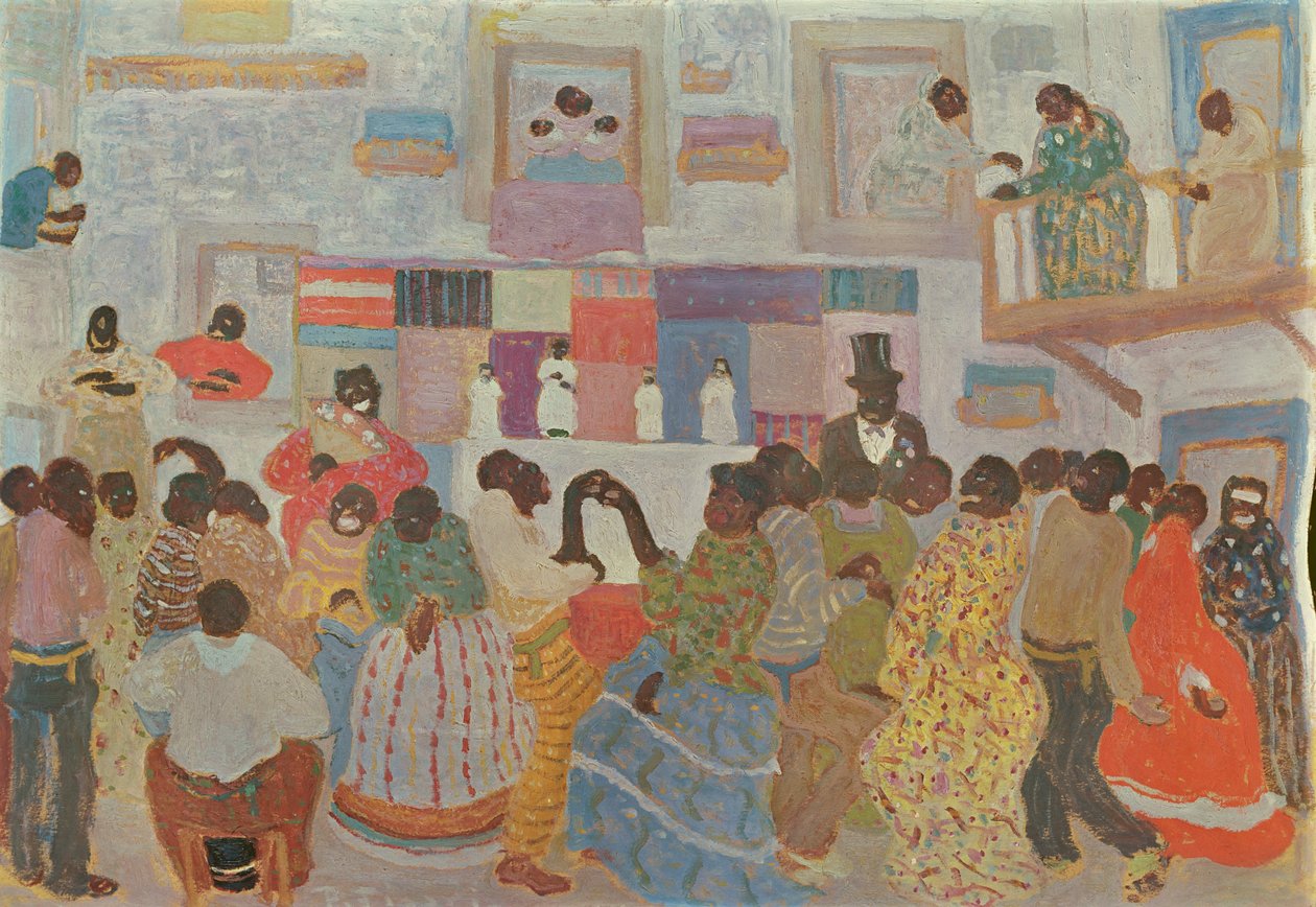 Tancerze na Haiti autorstwa Pedro Figari
