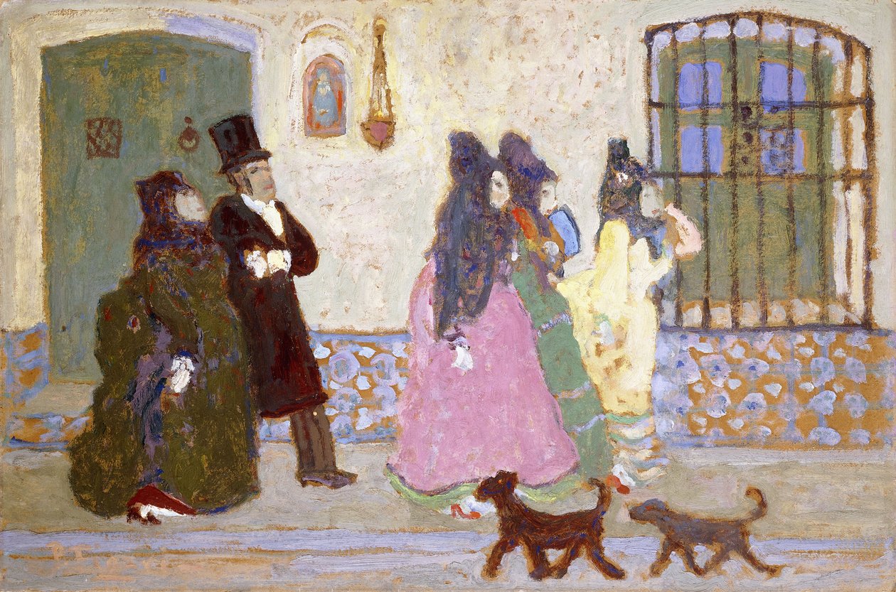 Idąc na spacer; De Paseo autorstwa Pedro Figari