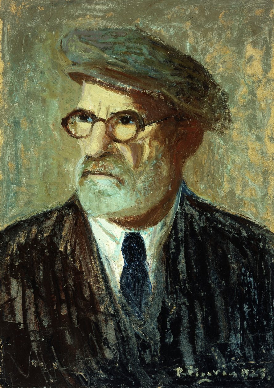 Autoportret; autoportret autorstwa Pedro Figari