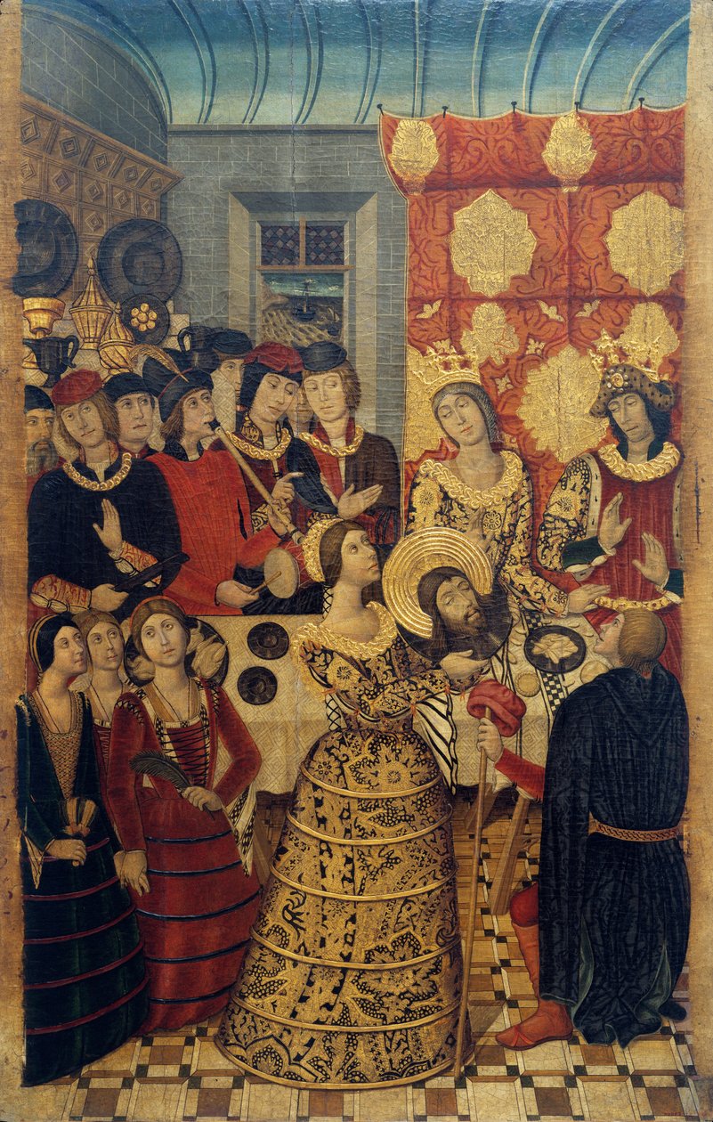 Uczta Heroda autorstwa Pedro García de Benabarre
