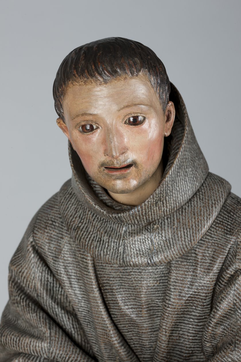 San Diego z Alcala, ok.1665-70 (drewno polichromowane) autorstwa Pedro de Mena
