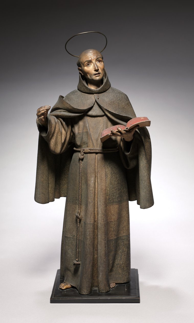 Św. Piotr z Alkantary, ok. 1663-1670 autorstwa Pedro de Mena