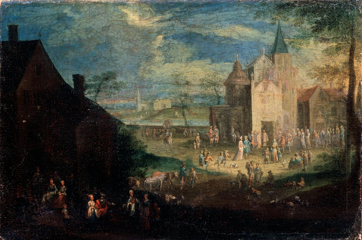 Kermis, XVII wiek autorstwa Peeter Gysels