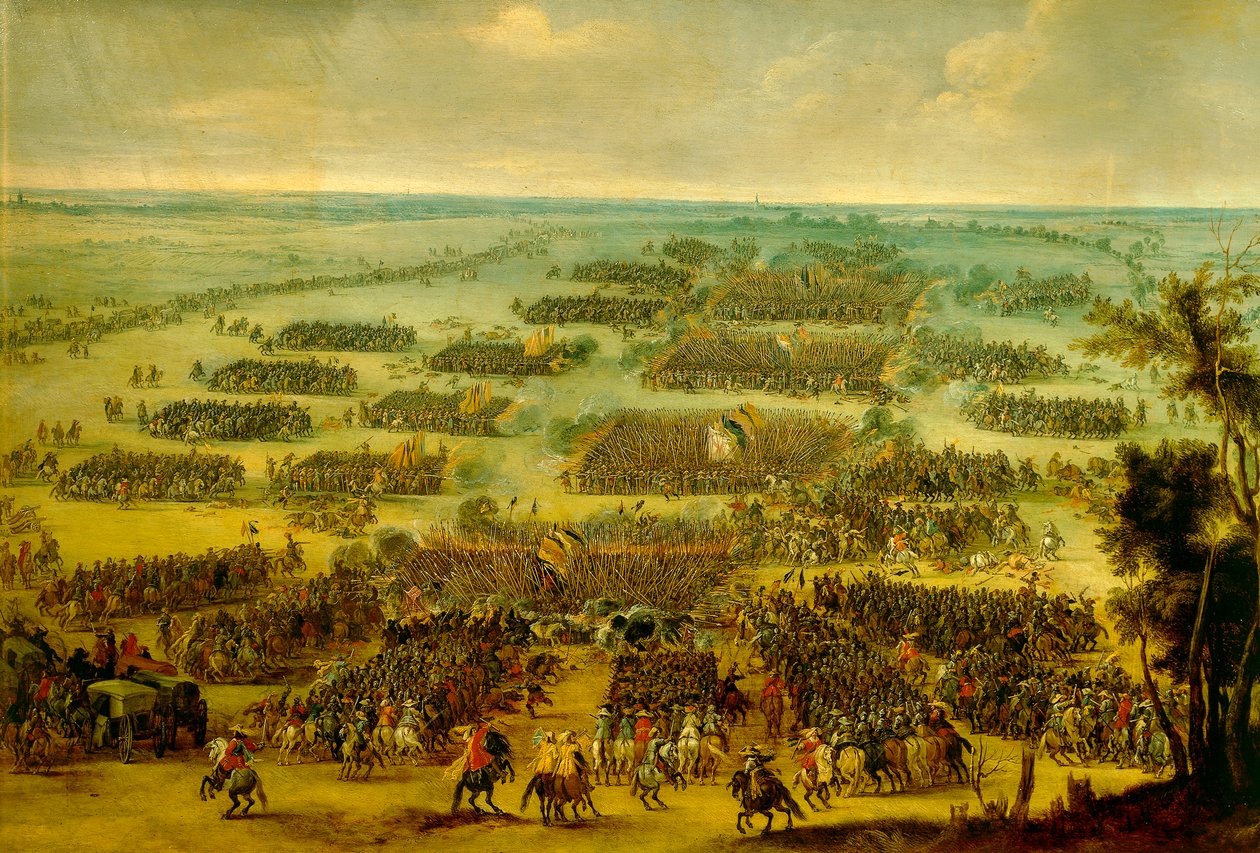 Bitwa pod księciem Orange, obraz Pietera Snayersa (1592-1666) autorstwa Peeter Snayers