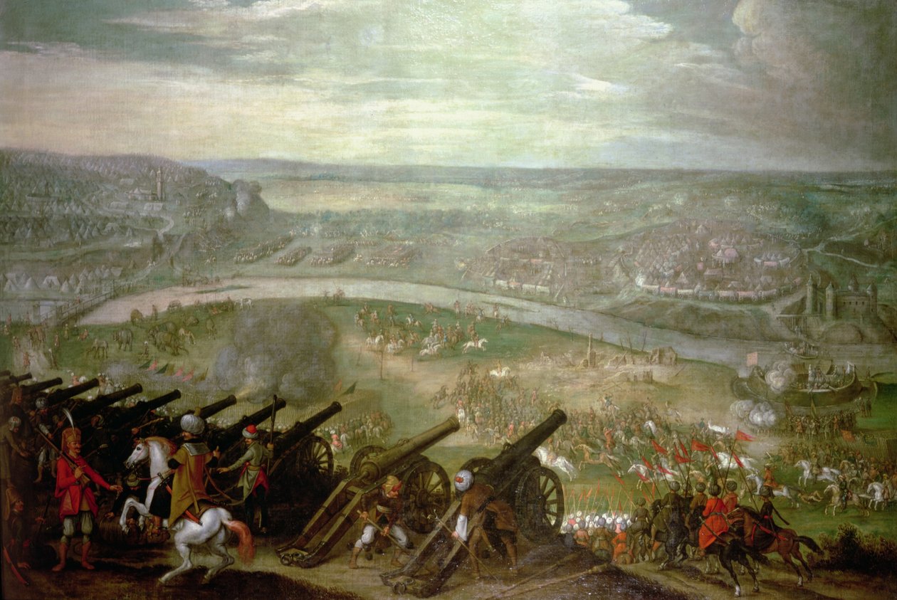 Oblężenie Wiednia przez Suliemana w 1529 r. autorstwa Peeter Snayers