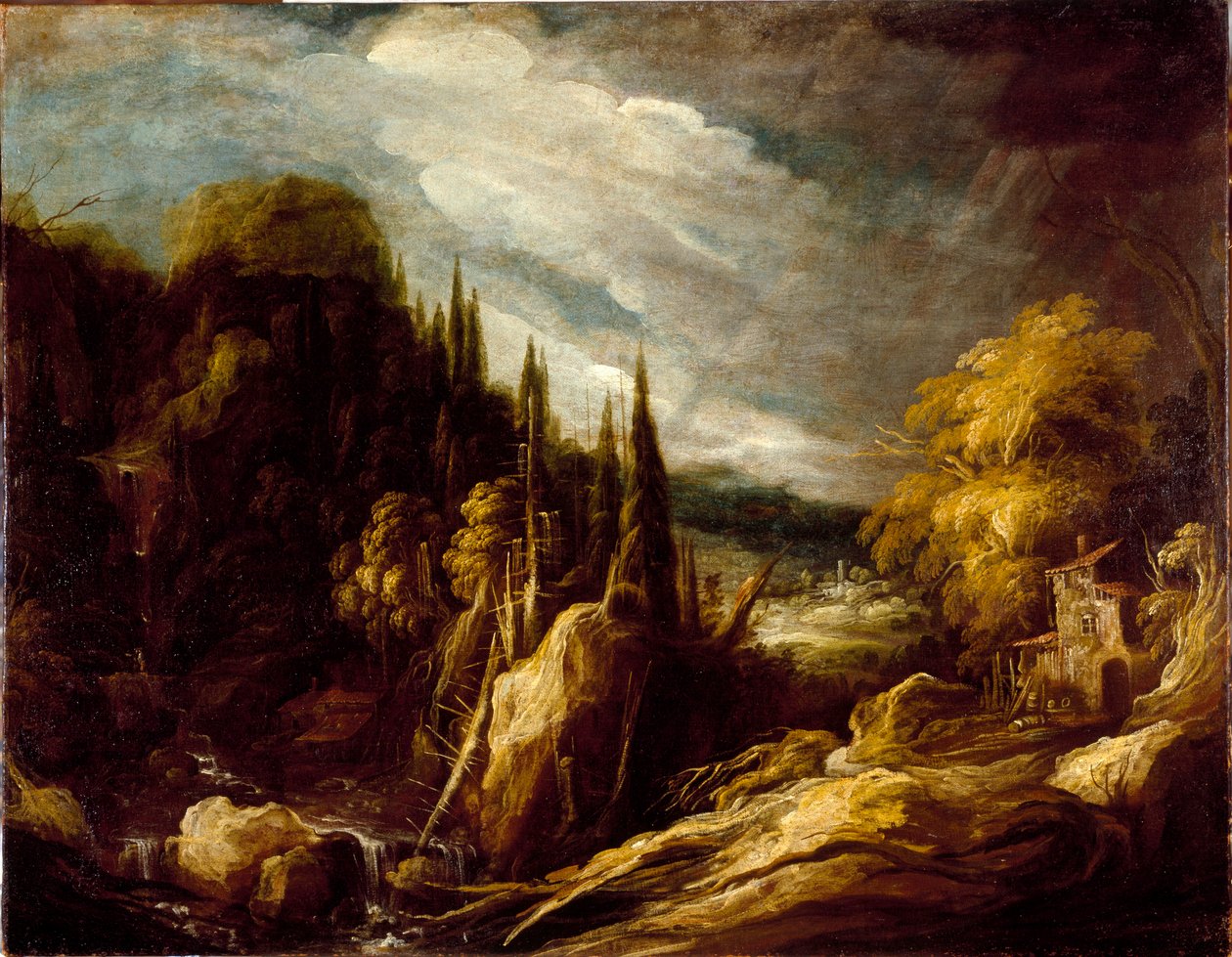 Krajobraz górski autorstwa Peeters the Elder Gillis