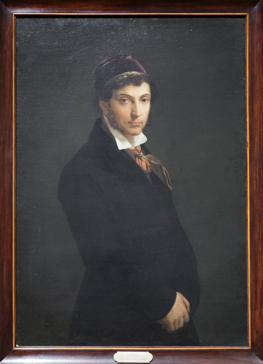 Autoportret, według Pelagio Pelagi (olej na płótnie) autorstwa Pelagio (after) Palagi