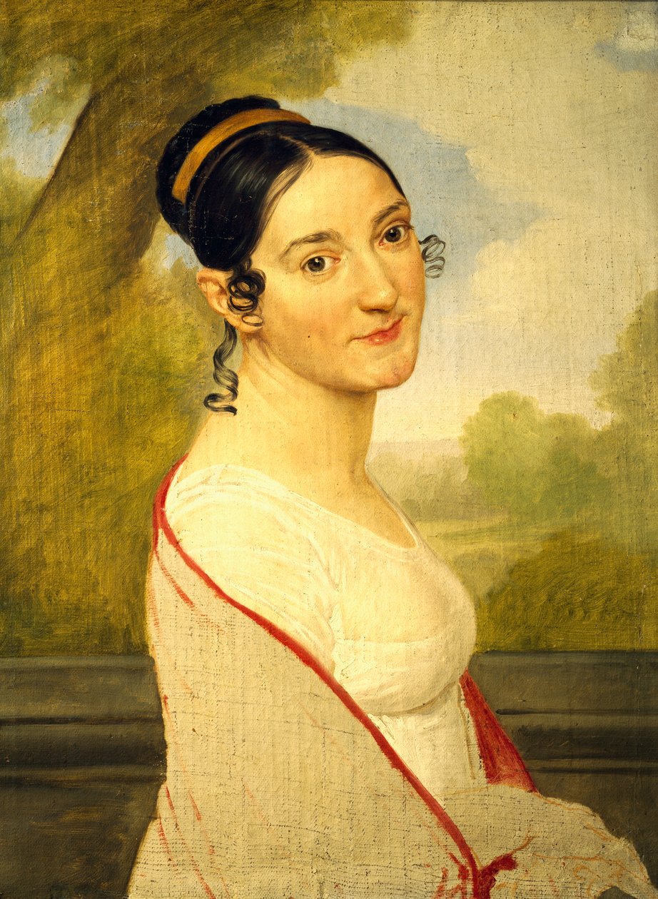 Portret Teresy Tambroni Cuty, ok.1815 (olej na płótnie) autorstwa Pelagio Palagi