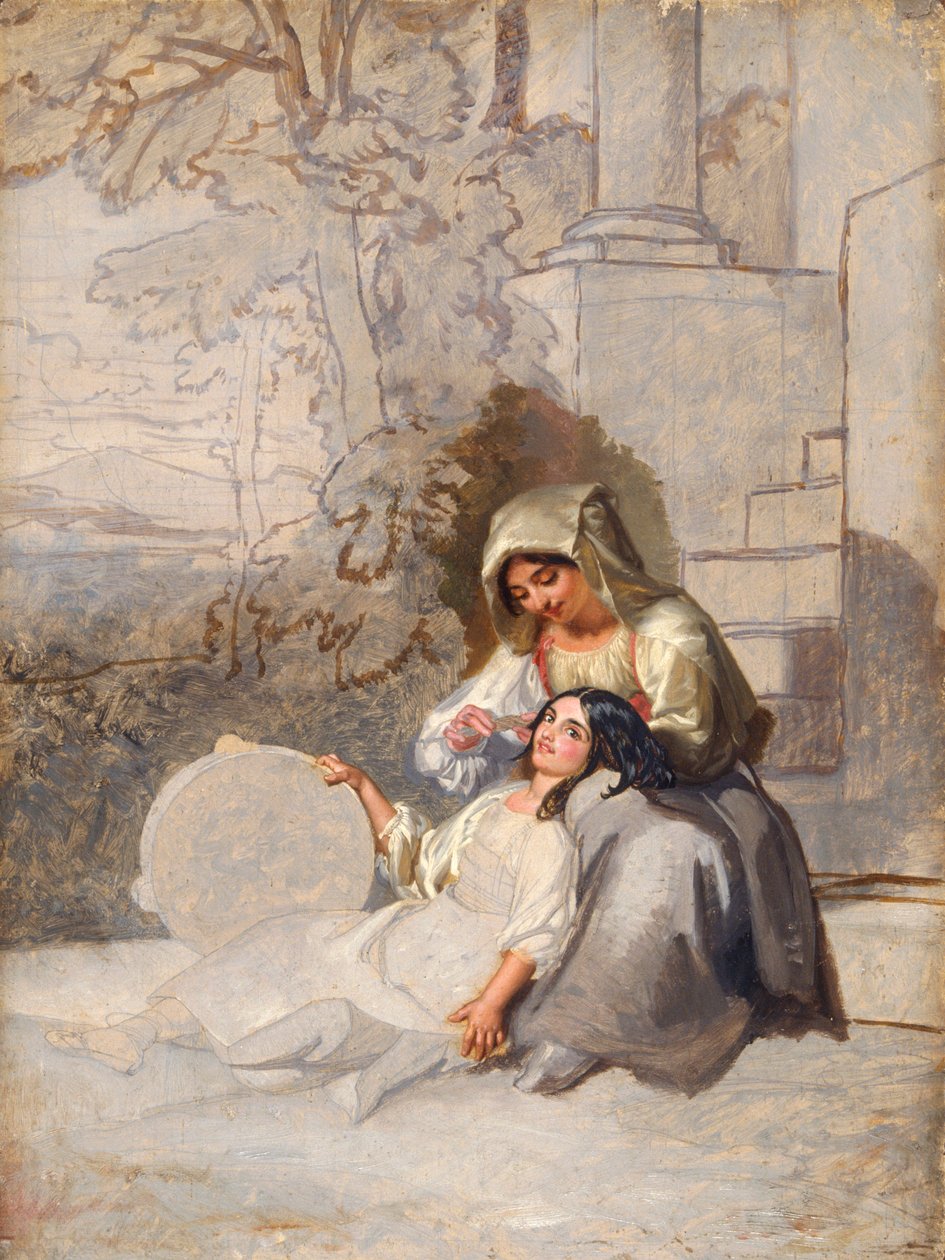 „Włoscy chłopi”, 1820-1885 autorstwa Penry Williams