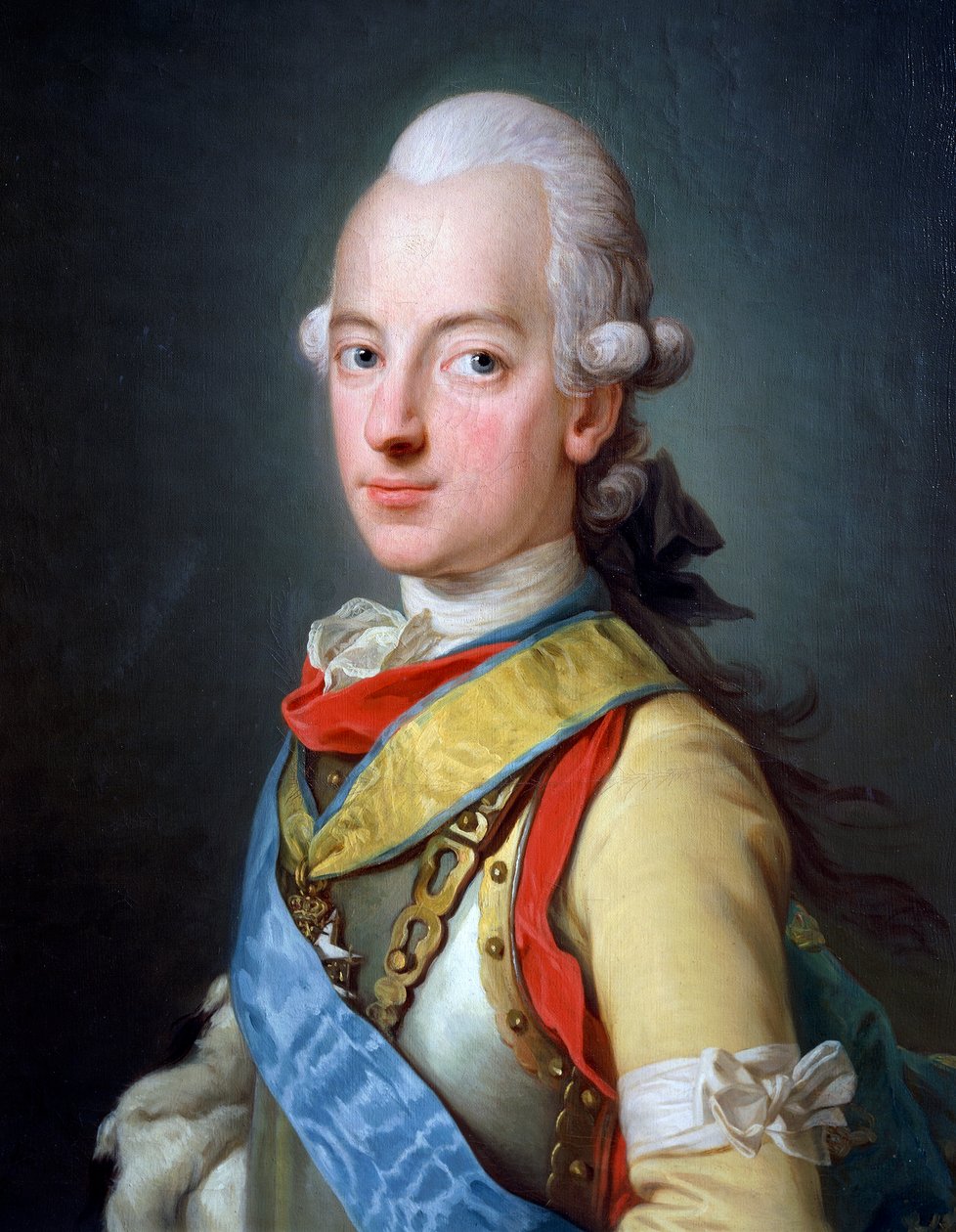 Portret Karola XIII Szwecji (Sztokholm autorstwa Per Krafft