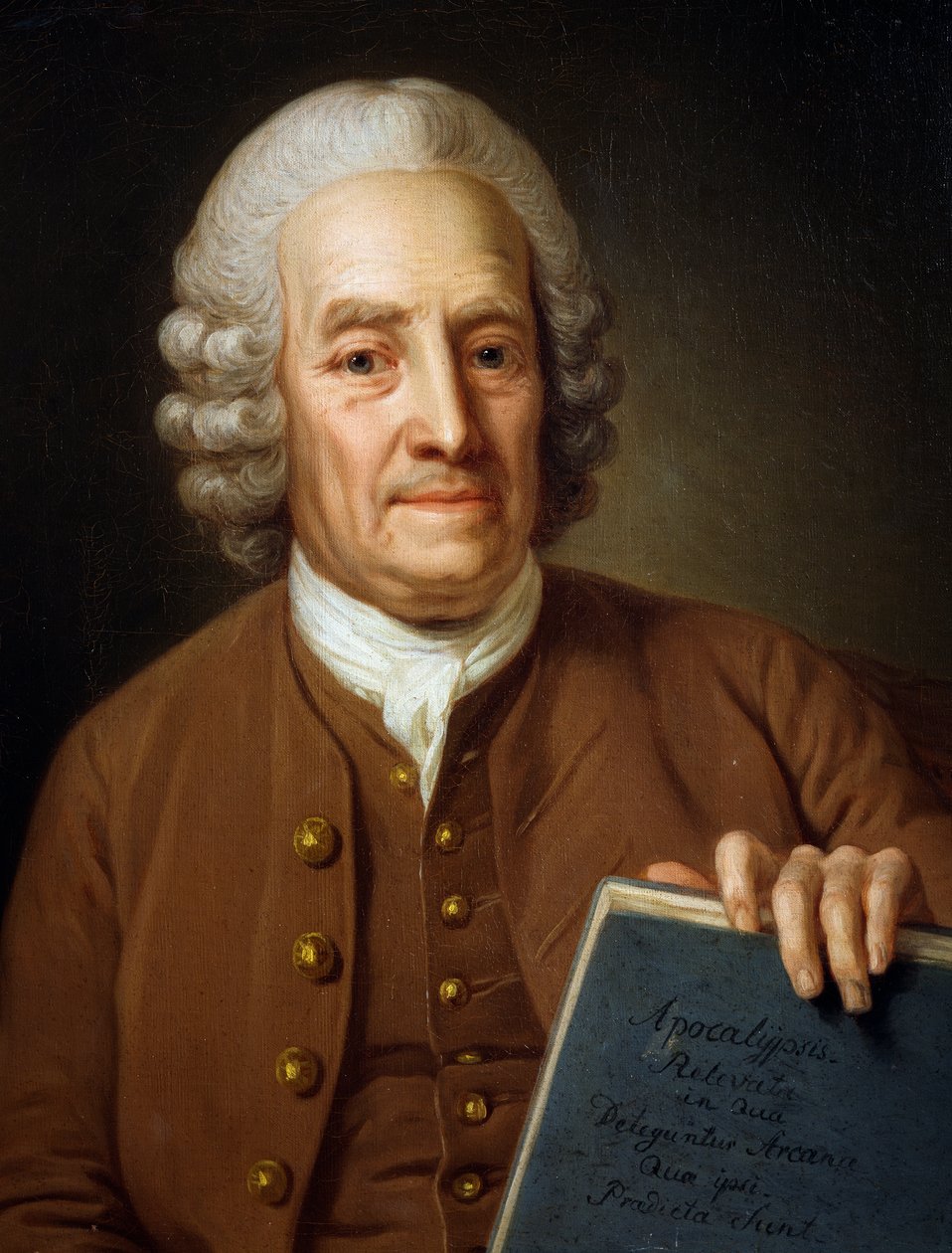 Portret Emanuela Svedenborga (Sztokholm autorstwa Per Krafft